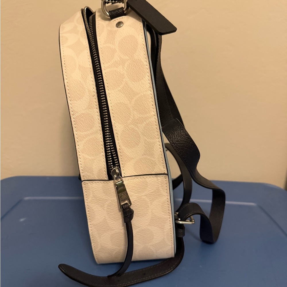 Coach Sky Blue Backpack - Picture 2 of 4